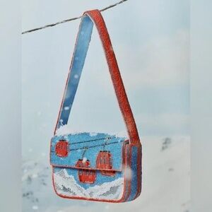 Anthropologie - The Fiona Beaded Bag: Winter Icon Edition, Ski Lift